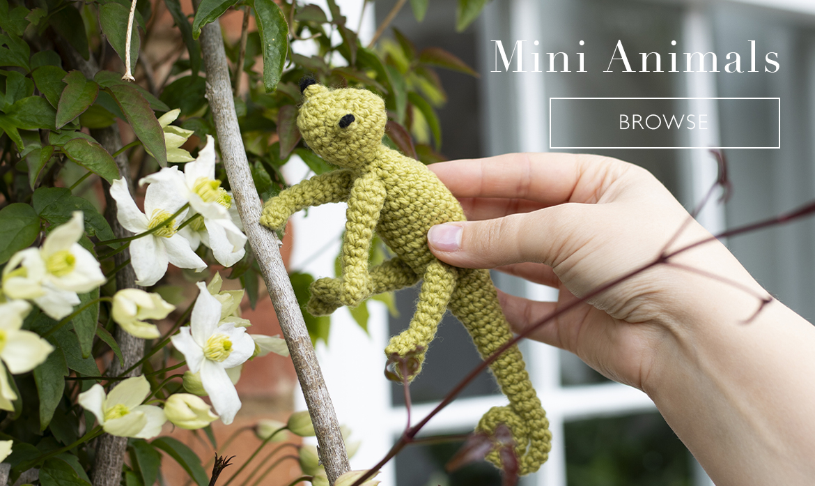 toft mini chameleon crochet patterns animals wild cute